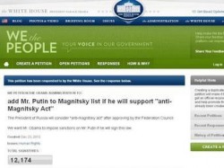 Власти США ответили на петицию против Путина