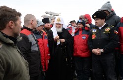 Глава РПЦ впервые в истории прибыл в Антарктиду