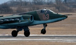 В ставропольском Будённовске разбился Су-25