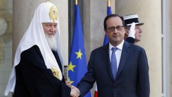 Патриарх Кирилл встретился с президентом Франции