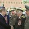 Адмирал флота Г. Егоров на Красной площади в день парада Победы