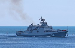 Российский фрегат-невидимка отправился в Средиземное море