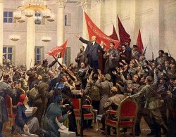 В России отмечается столетие Октябрьской революции 1917 г. 