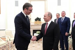 Путин заявил о возможности подключения Сербии к «Турецкому потоку»