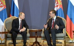 Путин встретился с премьер-министром Сербии