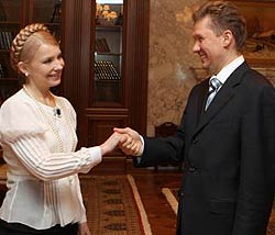 «Газпром» и Тимошенко поделили Украину