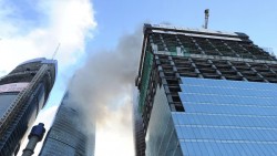 Пожар в здании «Москва-Сити»