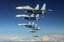 В Крыму подняли по тревоге истребители Су-27