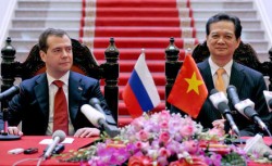 Медведев посетил Вьетнам