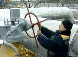 Украине снова отключают газ