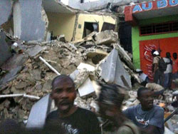 Россияне не пострадали при землетрясении на Гаити