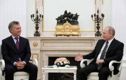 В Кремле прошли российско-аргентинские переговоры