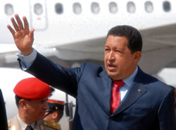 Чавес прибыл в Москву