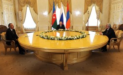 Путин, Саргсян и Алиев согласовали заявление по Карабаху