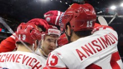 Российские хоккеисты досрочно вышли в плей-офф ЧМ-2018