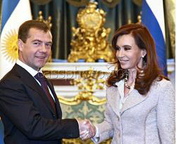В Кремле состоялась встреча президентов России и Аргентины
