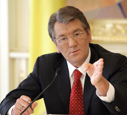 Ющенко призывает Россию разобраться с границами