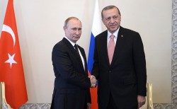 В Санкт-Петербурге прошла встреча Владимира Путина и Реджепа Тайипа Эрдогана