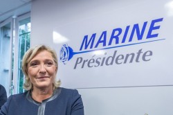 Марин Лё Пен выступает за выход Франции из зоны евро