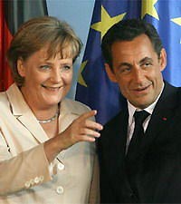 Саркози и Меркель посетят Москву