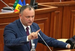 Додон пообещал предотвратить гражданскую войну в Молдавии