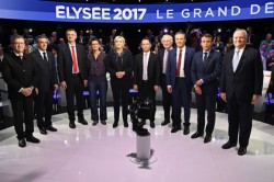 Меланшон выиграл дебаты кандидатов в президенты Франции
