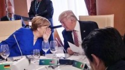 Трамп обсудил с Меркель саммит G20