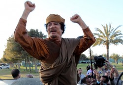 Муамар Каддафи: «Мы будем противостоять нашим врагам до конца»