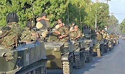 Россия ввела войска в Абхазию