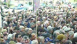 В Тбилиси оппозиция собирается на митинг