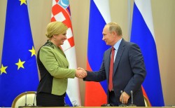 Путин назвал Хорватию важным партнером России в Европе 