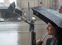 Дожди охладят Москву