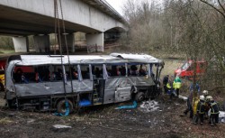 В Бельгии в автобусе разбились россияне