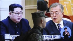 Лидеры двух Корей посадят дерево на демаркационной линии