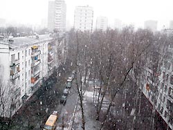 Москву ожидает дождь и холод