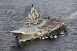 Британский флот проследит за «Адмиралом Кузнецовым» 
