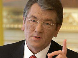 Ющенко не очень доволен отношениями с Россией