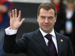 Медведев прибыл на Алтай