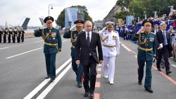 Россия отметила день ВМФ