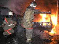 В Москве поймали поджигателей машин