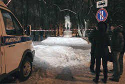 В пригороде Петербурга взорвали памятник Ленину