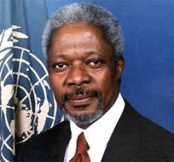 Кофи Аннан едет в Россию