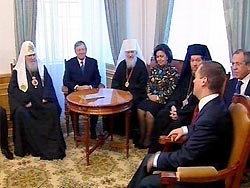 Лауреатов православной премии приняли в Кремле