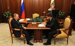 В Кремле состоялась ночная встреча Путина с Кадыровым