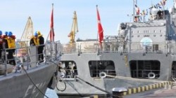 Турецкие военные корабли зашли в порт Новороссийска