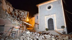 Италия пережила ночь землетрясений