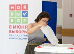 Москвичи  протестировали выборы