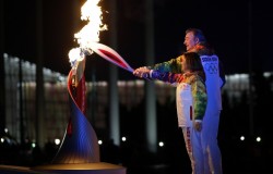 В Сочи зажжен олимпийский огонь 