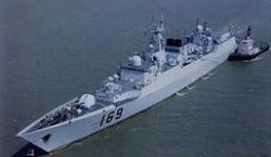 Военные корабли КНР прибыли во Владивосток