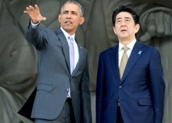 Абэ летит в Перл-Харбор в ответ на визит Обамы в Хиросиму